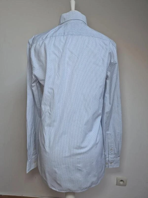 Lacoste camisa a rayas azul claro Slim Fit FR38 – photo 2